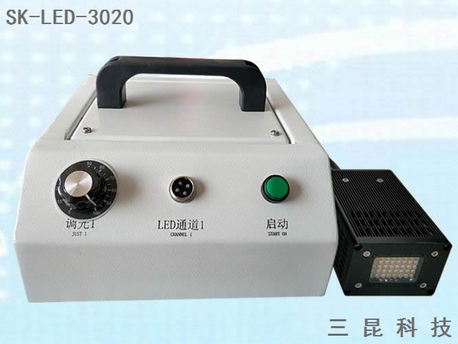卷材打印LEDUV光固化光源灯头紫外线UV光固化机SK-LED-3020